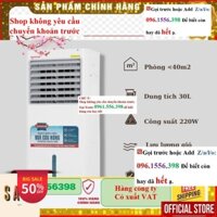 Rẻ Quạt hơi nước Sunhouse SHD7721 220W 40m2 30L , quạt điều hoà máy làm mát không khí sunhouse