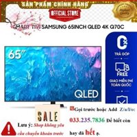 {R.Ẻ} Smart Tivi Samsung 65 inch QLED 4K Q70C