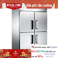 R.ẻ> TỦ ĐÔNG INOX 4 CÁNH SUMIKURA 1100 LÍT SKI-12F4 QUẠT GIÓ (R404A) (2023)