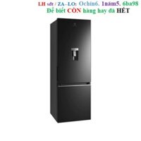 Rẻ Tủ lạnh có ngăn đông mềm Electrolux Inverter 308 lít EBB3442K-H Điện Máy Hải Đăng HN- Mới Full Box