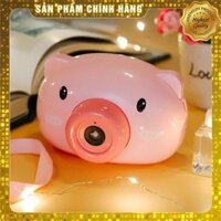 RẺ VÔ CỰC Máy thổi bong bóng heo con - Máy ảnh bong bóng xà phòng đồ chơi bán chạy toàn cầu
