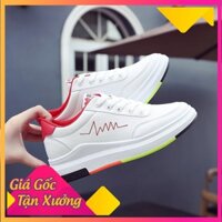 Rẻ vô địch - [ SNEAKER 2019] Giày Sneaker Nữ Màu trắng Cá Tính MEGO2591 -Ax123 : 2021