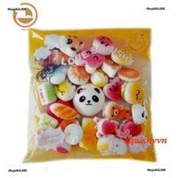 [RẺ VÔ ĐỊCH] 30 móc khóa squishy dẻo sắc thái ngẫu nhiên