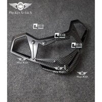 [Rẻ Vô Địch] - (3764) - Ốp Chụp Lái Đèn Hậu Xe Vision 2021 - 2025 Carbon