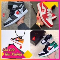 Rẻ vô địch - (ẢNH THẬT+VIDEO) giầy sneaker Air Jordan 1 Low 4 mầu hót hit -Ax123 : 2021  * ' . ' eͫ '