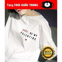 [RẺ VÔ ĐỊCH] Ao Thun Đôi Nam Nữ Unisex Valentine cực đẹp dành cho các cặp tình nhân kèm quà tặng HOT