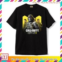 RẺ VÔ ĐỊCH- Áo thun game Call of Duty mobile màu đen cao cấp - Mẫu mới M2727