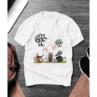 [RẺ VÔ ĐỊCH] Áo thun ngắn tay GDragon chibi mẫu 1 - Áo thun unisex tay ngắn form rộng vải cotton thoáng mát - Full size