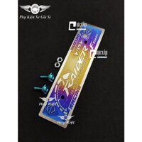 [Rẻ Vô Địch] Bảng Tên Raider Titan 3D + 2 Ốc Titan Thật GR5 + 2 Tán Tặng Kèm 4813