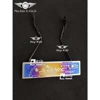 [Rẻ Vô Địch] Bảng Tên Sonic Titan 3D + Pat Gắn Bảng Tên + 2 Ốc Salaya Inox 304 4818