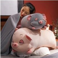 [Rẻ Vô Địch] Bộ Chăn Gối Hình Con Heo 3in1 - Bộ chăn gối ngủ văn phòng
