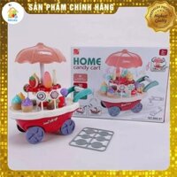 [Rẻ Vô Địch] BỘ ĐỒ CHƠI XE KEM 30 CHI TIẾT CHO BÉ YÊU, CÓ NHẠC, XOAY TRÒN