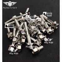 [Rẻ Vô Địch] Bộ Ốc Lốc Máy Salaya PHAY THÁI Inox 304 Cho Wave RS (14 Con) 5221