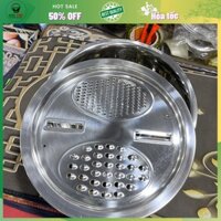 [Rẻ vô địch] Bộ Thau Inox Kích Thước 26cm Và Bàn Bào Đa Năng Inox Đa Dụng