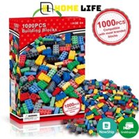 [RẺ VÔ ĐỊCH] Bộ Xếp Hình Lego 1000 Chi Tiết Hộp Đỏ Cho Bé Sáng Tạo TH
