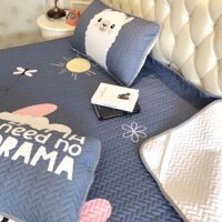 [Rẻ Vô Địch] Chiếu Điều Hoà Tencel 3D -Cừu Trắng [TheBi Shop]
