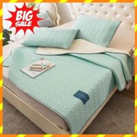 (RẺ VÔ ĐỊCH) CHIẾU LẠNH CAO CẤP CHẤT LIỆU MỦ CAO SU NON (ib chọn màu)