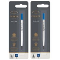 [RẺ VÔ ĐỊCH] Chính hãng - Ruột viết bút dạ Parker RollerBall Pen, Màu xanh M, New, dùng cho tất cả các loại bút dạ