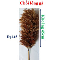 [Rẻ vô địch] Chổi lông gà phủi bụi loại đẹp- Hàng thủ công cao cấp- đại 45cm