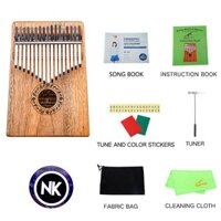 [Rẻ Vô Địch] Đàn Kalimba Gecko K17CA 17 Phím Gỗ Long Não (Cam Kết 100% Chính Hãng Nhập Khẩu Bởi Nắng Khuya Music)