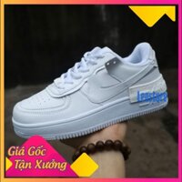 Rẻ vô địch - [Fullbox] Giầy sneaker air force shadow full trắng mở -Ax123 ' , ; ༢ ) ˇ ?