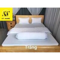 Rẻ Vô Địch Ga - Drap Giường Lẻ Thun Mát Lạnh Thương hiệu AT HOME - Trắng - 1m8x2mx15cm