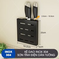 [RẺ VÔ ĐỊCH] Giá cài dao kéo inox 304 cao cấp - dán tường siêu chắc, không cần khoan tường