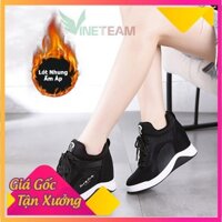 Rẻ vô địch - GIÀY SNEAKER NỮ ĐỘN ĐẾ 7CM DÁNG ĐẸP FERNANDA – FASHION QUẢNG CHÂU CAO CẤP -DG27 -Ax123 : 2021  * "  *