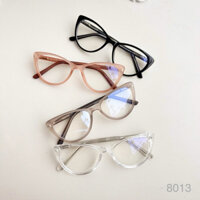 [Rẻ Vô Địch] Gọng kính mắt mèo Jolie Eyewear thời trang cao cấp, chất liệu nhựa dẻo lõi thép 8013