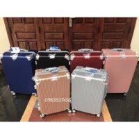 Rẻ vô địch , Hàng chính hãng Hùng Phát, Vali nhựa sọc size 20 đủ màu, đủ size, hàng luôn sẵn kho