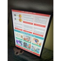 Rẻ Vô Địch Khung tranh điện Y Khoa  Để Bàn, Treo Tường-Tranh nhãn khoa-Các loại cận thị. .thietbiytekimnhung