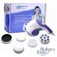 [RẺ VO ĐỊCH] Máy mát xa cầm tay relax & spin tone GIẢM MỠ HIỆU QUẢ
