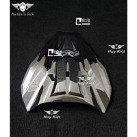 [Rẻ Vô Địch] Ốp Chỉ Mũi Mặt Nạ AirBlade AB 2023 Đời Mới 160cc, 125cc, Airblade 2020 - 2023 Xi Mạ Crom 2484