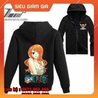 [RẺ VÔ ĐỊCH] [RẺ VÔ ĐỊCH] Áo khoác đen One Piece Nami đẹp nhất  rẻ chất lượng