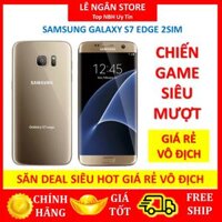 [RẺ VÔ ĐỊCH] Samsung Galaxy S7 EDge (màn hình Cong) 2sim Màu Vàng 32G ram 4G mới CHÍNH HÃNG