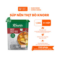 [Rẻ Vô Địch] Súp Nền Thịt Bò Knorr Professional 1.5kg. Tặng Dầu Ăn Khi Mua Từ 2 Hộp