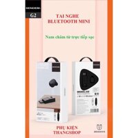 [RẺ VÔ ĐỊCH] Tai nghe Bluetooth mini Sendem G2 nam châm từ trực tiếp sạc