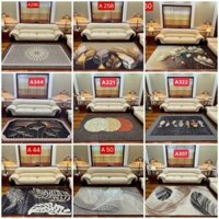 [RẺ VÔ ĐỊCH] thảm trải sàn bali 5D mẫu hoàng gia, thảm phòng khách cổ điển đặt theo kích thước, trang trí nhà cửa