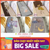 [RẺ VÔ ĐỊCH]💥 thảm trải sàn chân giường, chiếu thảm phòng khách đa năng kích thước 80cmx2m, trang trí nhà cửa