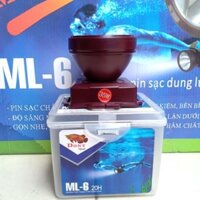 [Rẻ Vô Địch]Đèn Pin siêu sáng, Đèn Chuyên Dùng Thợ Lặn 35w - Đèn Đội Đầu Pin Sạc Chống Nước ML6 Dony