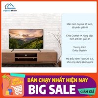 [Rẻ Vô Địch/Giá Rẻ Nhất]Smart Tivi Samsung 4K Crystal UHD 55 inch UA55TU8100[Chính Hãng]