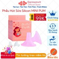 [Rẻ vô đich]Phễu hút sữa silicon Mini Pum Cao Cấp, Dùng Cho Tất Cả Các Loại Máy Hút Sữa, An toàn, không BPA, Matxa êm ái