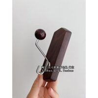 #ready Cổ phiếu ~ Phong Cách Trung Cổ Móc Treo Tường Áo Mũ Móc Retro Gỗ Chắc Chắn Móc Tủ Lạnh Miếng Dán Móc Treo Gỗ B & B Trang Trí Quán Cà Phê