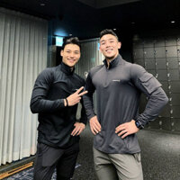 【Ready Stock】 American Fashion Brand Autumn and Winter Workout Long Sleeve Male Brother Running Muscle Training Quick-Drying Stretch Sports T-shirt Clothes eR0K