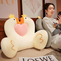 【Ready Stock】 Bedside Cushion Waist Support Soft Bag Big Backrest Sofa Bed Cute Pillow Dormitory Large Pillow Three-Dimensional Girl GhSR