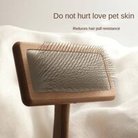 【Ready Stock】 Hair Comb Long Needle Comb Pet Pull Hair Comb Dog Hair Brush Comb Artifact Teddy/Golden Retriever Long Hair Knot Untying Comb Cat 48xB