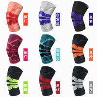 【Ready Stock】 Knee Pad Basketball Men and Women Running Outdoor Riding Fitness Knitted Non-Slip Elastic Breathable Knee Pad Knee Pad Protective Gear lylS