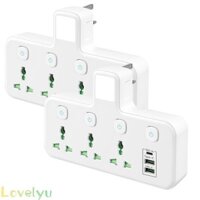 ⭐READY STOCK ⭐Multi Plug Wall Socket with USB Charger Switch Network Filter Light Indicator[Overseas Products]