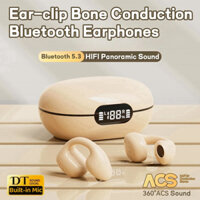 [READY STOCK🇻🇳] NEW Bone Conduction Earphones Bluetooth 5.3 Ear Clip on Ear Earring Wireless Sports Headsets