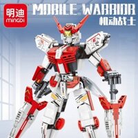 【Ready Stock】 New Mingdi Mobile Warrior Series Puzzle Splicing Handmade Children's Model Toy Boy Training Class Entry-Level 8FEa